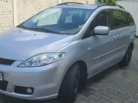 Gebraucht Mazda 5 110 PS (80 kW) 2006 Silber Van / Kleinbus