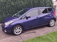 Gebraucht Nissan Note Acenta+ 98 PS (72 kW) 2016 Blau Kleinwagen