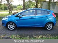 Gebraucht Ford Fiesta Titanium 125 PS (91 kW) 2013 Blau Kleinwagen