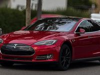 Gebraucht Tesla Model S 269 kW (367 PS) 2014 Rot Kleinwagen