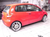 Używany VW Fox 55 KM (40 kW) 2009 Czerwony Hatchback