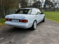 Gebraucht Mercedes 190 109 PS (80 kW) 1992 Weiß Limousine