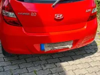 Gebraucht Hyundai i20 78 PS (57 kW) 2011 Rot Kleinwagen