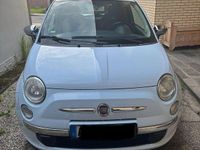 Gebraucht Fiat 500 100 PS (73 kW) 2009 Blau Cabrio