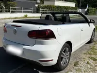 Gebraucht VW Golf Cabriolet 105 PS (77 kW) 2012 Weiß Cabrio