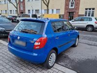 Gebraucht Skoda Fabia Elegance 69 PS (50 kW) 2010 Blau Kleinwagen