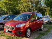 Gebraucht Ford Tourneo Courier Titanium 101 PS (74 kW) 2020 Rot Van / Kleinbus