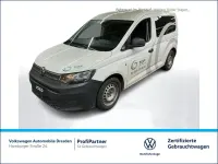 Gebraucht VW Caddy Basis 75 PS (55 kW) 2022 Weiß Van / Kleinbus