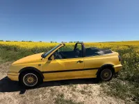 Gebraucht VW Golf III 90 PS (66 kW) 1995 Gelb Cabrio