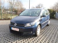 Gebraucht VW Touran Trendline 105 PS (77 kW) 2012 Blau Van / Kleinbus