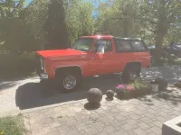 Używany Chevrolet Blazer 1985 Czerwony SUV