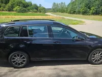 Gebraucht VW Golf VII Trendline 110 PS (80 kW) 2016 Schwarz Kombi