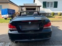 Gebraucht BMW 118 Cabriolet 143 PS (105 kW) 2010 Schwarz Cabrio