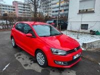 Gebraucht VW Polo Team 69 PS (50 kW) 2010 Rot Limousine