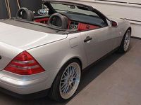 Gebraucht Mercedes SLK200 136 PS (100 kW) 1998 Silber Cabrio