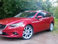 Gebraucht Mazda 6 150 PS (110 kW) 2014 Rot Kombi