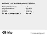Gebraucht Audi Q6 e-tron S-Line 225 kW (306 PS) 2025 Grau (magnetgrau) SUV