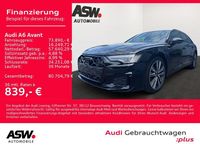 Gebraucht Audi A6 S-Line 286 PS (210 kW) 2024 Mythosschwarz metallic Kombi