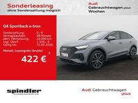 Gebraucht Audi Q4 Sportback e-tron Ambiente 210 kW (286 PS) 2025 Kieselgrau SUV