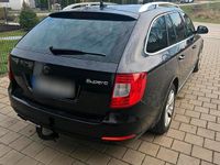 Gebraucht Skoda Superb 170 PS (125 kW) 2010 Schwarz Kombi