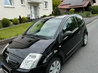 Gebraucht Citroën C2 73 PS (53 kW) 2008 Schwarz Kleinwagen