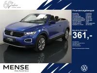 Gebraucht VW T-Roc Cabriolet Style 150 PS (110 kW) 2020 Blau Cabrio