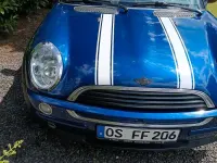 Käytetty Mini Cooper 90 HP (66 kW) 2001 Sininen Viistoperä