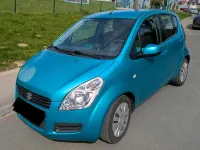 Gebraucht Suzuki Splash 86 PS (63 kW) 2010 Blau Kleinwagen