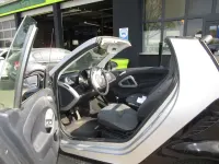 Gebraucht Smart ForTwo Cabrio 71 PS (52 kW) 2011 Sicherheitszelle silber Cabrio
