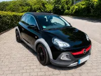 Gebraucht Opel Adam Rocks Rocks 87 PS (63 kW) 2017 Schwarz Kleinwagen