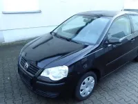 Gebraucht VW Polo Trendline 60 PS (44 kW) 2008 Schwarz Kleinwagen