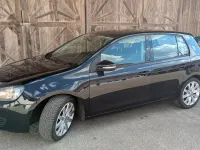 Gebraucht VW Golf VI Comfortline 122 PS (89 kW) 2009 Schwarz Kleinwagen