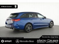 Gebraucht Mercedes C300e AMG 204 PS (150 kW) 2024 Lack spektralblau (metallic) Kombi