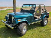 Second-hand Jeep CJ 130 CP (95 kW) 1987 Verde Cabrio