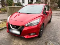 Gebraucht Nissan Micra N-Connecta 90 PS (66 kW) 2018 Rot Kleinwagen