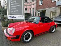 Gebraucht Porsche 911 231 PS (169 kW) 1989 Indischrot Cabrio