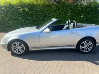 Gebraucht Mercedes SLK200 163 PS (119 kW) 2003 Silber Cabrio