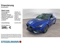 Gebraucht Seat Leon FR 150 PS (110 kW) 2021 Blau Limousine