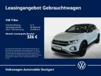 Gebraucht VW T-Roc Style 150 PS (110 kW) 2022 Pure white/deep black perleffe SUV
