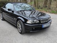 Gebraucht BMW 320 Cabriolet 170 PS (125 kW) 2001 Schwarz Cabrio