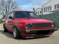 Brugt VW Golf II 54 HK (39 kW) 1990 Rød Hatchback