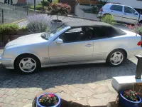 Gebraucht Mercedes CLK200 163 PS (119 kW) 2000 Silber Cabrio