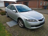 gebraucht Mazda 6 Limousine (GG), 2.0 Diesel, 120PS, silber, Tempomat,