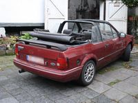 Gebraucht Ford Escort Cabriolet 90 PS (66 kW) 1986 Rot Cabrio