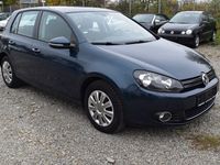 Gebraucht VW Golf VI Highline 122 PS (89 kW) 2009 Blau metallic Kleinwagen