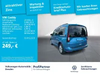 Gebraucht VW Caddy Life 102 PS (75 kW) 2025 Costa azul metallic Van / Kleinbus