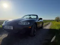 Usata Mazda MX5 145 CV (106 kW) 2004 Nero Cabrio