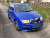 Gebraucht Skoda Fabia 65 PS (47 kW) 2007 Blau Kleinwagen