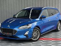 Gebraucht Ford Focus Titanium 125 PS (91 kW) 2018 Dynamicblau metallic Kombi