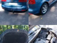 Gebraucht VW Touran Match 105 PS (77 kW) 2012 Blau Van / Kleinbus